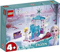 Конструктор LEGO Disney Princess 43209 Ледяная конюшня Эльзы и Нокка