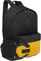 Городской рюкзак Grizzly RQL-317-3 (черный/желтый)