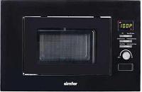 Микроволновая печь Simfer MD2012, встраиваемая, 20л, 700Вт, черный