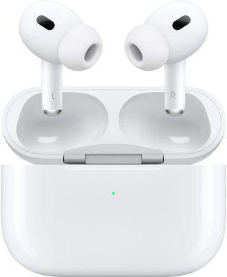 Наушники Apple AirPods Pro 2 2023 USB-C A3047/A3048/A2968, Bluetooth, внутриканальные, белый [mtjv3za/a] - фото 1 - id-p227246573