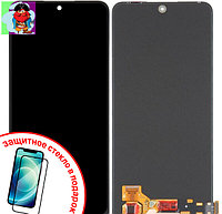 Экран оригинальный для Xiaomi Redmi Note 12 5G, POCO X5 с тачскрином, цвет: черный + ПОДАРОК
