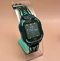 Умные детские часы Smart Baby Watch Q88 (Зелёный)