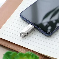 USB+Type-C флэш-диск HOCO 2в1 128Gb UD8 USB3.0 корпус металл