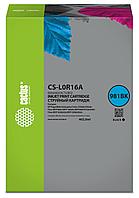 Картридж струйный Cactus CS-L0R16A 981BK черный (465мл) для HP PageWide Enterprise Color 556dn/556xh/Flow