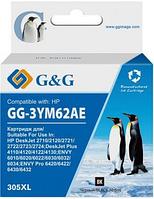 Картридж струйный G&G GG-3YM62AE 305XL черный (4мл) для HP DeskJet 2320/2710/2720