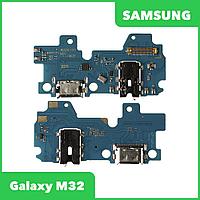 Разъем зарядки для телефона Samsung Galaxy M32 (M325F), микрофон