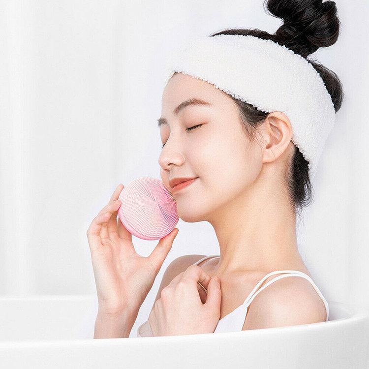 Массажер для чистки лица Xiaomi Mijia Sonic Facial Cleanser Розовый - фото 3 - id-p226738177