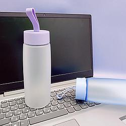 Бутылка для воды Aura 500 мл. / Матовая, свободная от бисфенола А, Фиолетовый