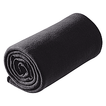 Плед дорожный флисовый Comfort Blanket Warm, темно-серый, размер 152*127 см