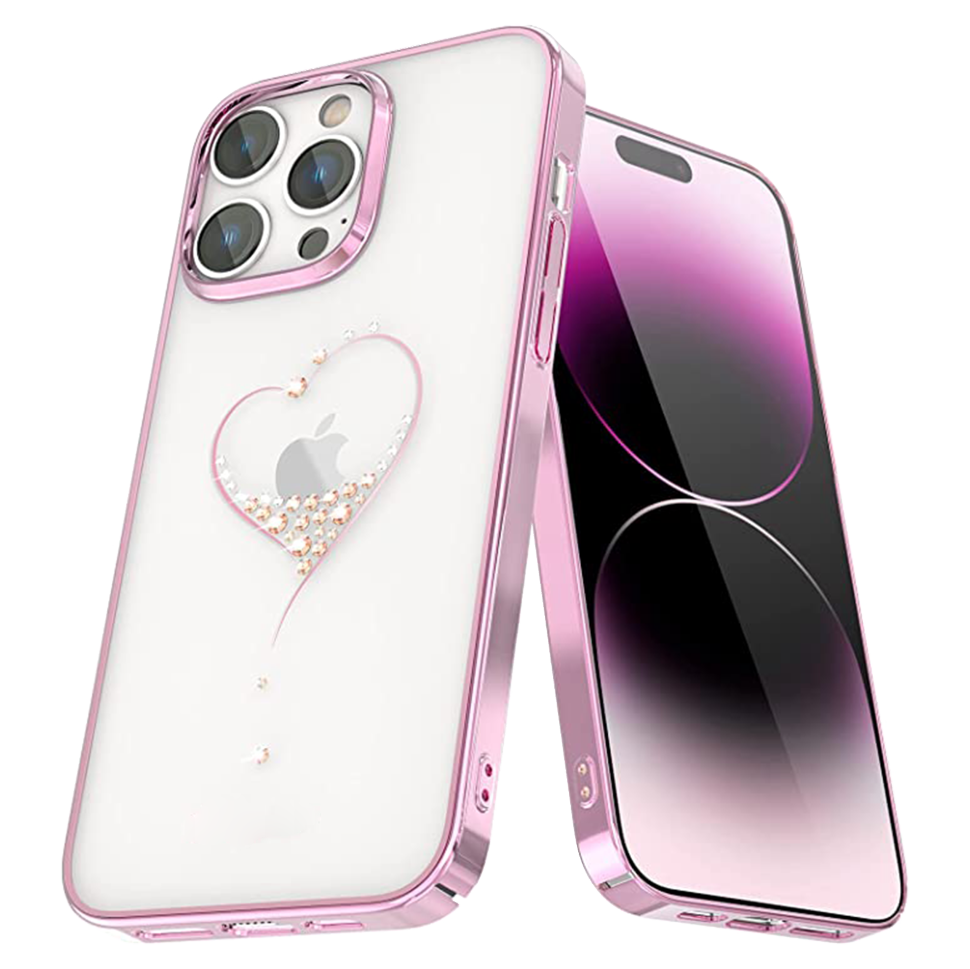 Чехол PQY Wish для iPhone 14 Pro Розовое золото - фото 1 - id-p226738476