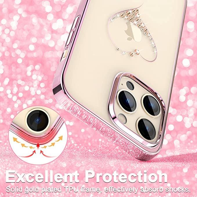 Чехол PQY Wish для iPhone 14 Pro Розовое золото - фото 3 - id-p226738476