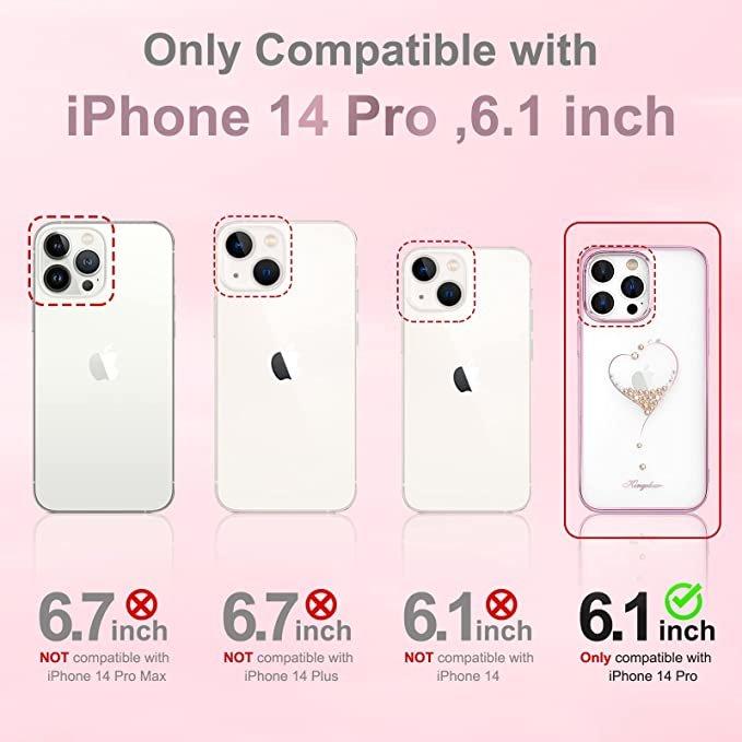 Чехол PQY Wish для iPhone 14 Pro Розовое золото - фото 6 - id-p226738476