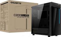 Корпус Gigabyte C200 GB-C200G черный без БП ATX 5x120mm 4x140mm 2xUSB3.0 audio bott PSU