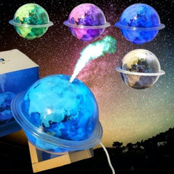 Увлажнитель (аромадиффузор) воздухаUSB GalaxyHumidifier SX-E335с функцией ночника330ml на подставке /