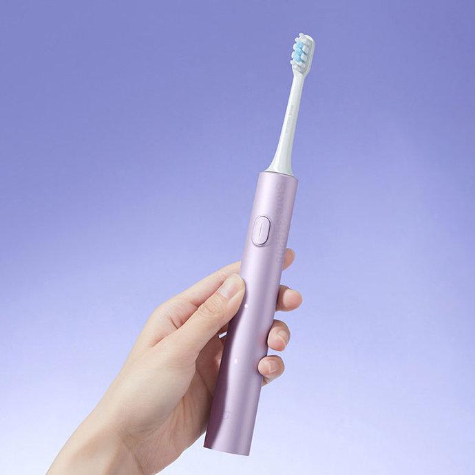 Электрическая зубная щетка Xiaomi Mijia Sonic Electric Toothbrush T302 Серебро - фото 3 - id-p226738593