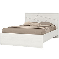 Кровать «Аделина», 1400×2000 мм, встроенное основание, цвет рамух белый