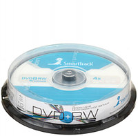 Компакт-диск DVD+RW Smart Track 4x, 10 шт., в тубе