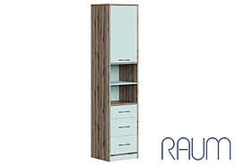 Пенал с ящиками RAUM ШК-003 - Кенди/Дуб Эвок Окаменелый (МК Стиль)