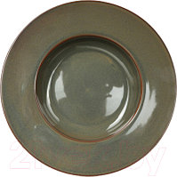 Тарелка столовая глубокая Corone Gourmet Colore LQ-QK15174C-YB001 / фк1456