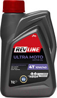 Моторное масло Revline Ultra Moto 4T 10W40 / R4T1