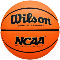 Баскетбольный мяч Wilson NCAA Evo NXT Game Ball / WZ2007701XB7