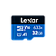 Карта памяти MicroSD 32GB - Lexar Blue Series, класс 10, UHS-I, V10, A1, 633x, скорость: 100 Mb/s, фото 2