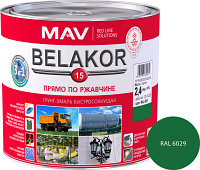 Грунт-эмаль MAV Belakor 15 Ral 6029