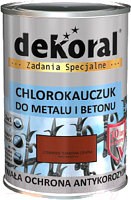 Эмаль Dekoral Хлоркаучуковая