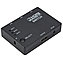 Переключатель 3xHDMI - HDMI (v.1.4) (Switch) с пультом, USB кабель, (3 устройства в 1 телевизор), фото 3