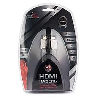 Кабель HDMI Cablexpert, серия Platinum, 1,8 м, v2.0, M/M, плоский, позол.разъемы, металлический корпус,