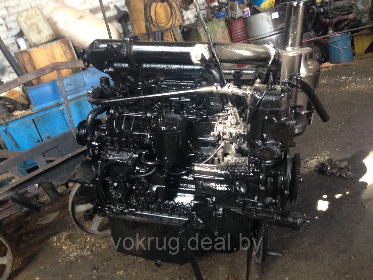 Двигатель с электрооборуд. 12В ( Д-245.7Е2-398В) - фото 1 - id-p224396508