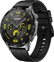 Смарт-часы Huawei Watch GT 4 Phoinix-B19F 46мм 1.43" AMOLED корп.черный рем.черный разм.брасл.:140-210мм