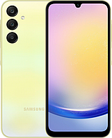Смартфон Samsung SM-A256E Galaxy A25 128Gb 6Gb желтый моноблок 3G 4G 2Sim 6.5" 1080x2340 Android 14 50Mpix