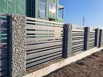 Забор Ранчо металлический 120 мм