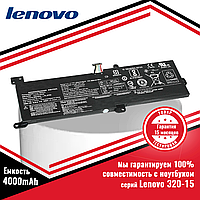 Оригинальный аккумулятор (батарея) для ноутбука Lenovo IdeaPad 320-15 (L16C2PB2/L16M2PB1) 7.6V 4000mAh