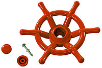 Детский пластиковый штурвал Boat (красный)