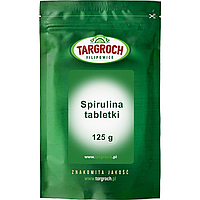 Спирулина водоросль прессованная в таблетках 500 шт, 125 гр Targroch