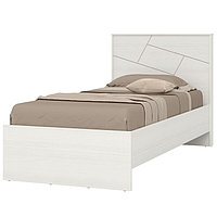 Кровать «Аделина», 900×2000 мм, встроенное основание, цвет рамух белый