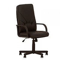 Кресло для руководителя "UTFC Комо В", ткань, пластик, черный