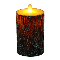 Свеча декоративная "Свеча-Дерево", 75x125 мм, с подсветкой, на батарейках