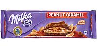 Шоколад Milka 276 г, Peanut Caramel, молочный