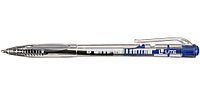 Ручка шариковая автоматическая Lite корпус прозрачный, стержень синий