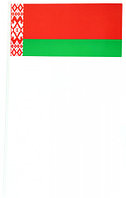 Флажок Республики Беларусь (из бумаги) 10*21 см
