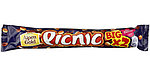Батончик шоколадный Picnic 76 г, Big, с арахисом и изюмом