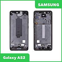 Рамка дисплея для Samsung Galaxy A525F (A52) (черный)