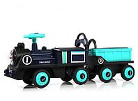 Детский электромобиль RiverToys K008AM синий
