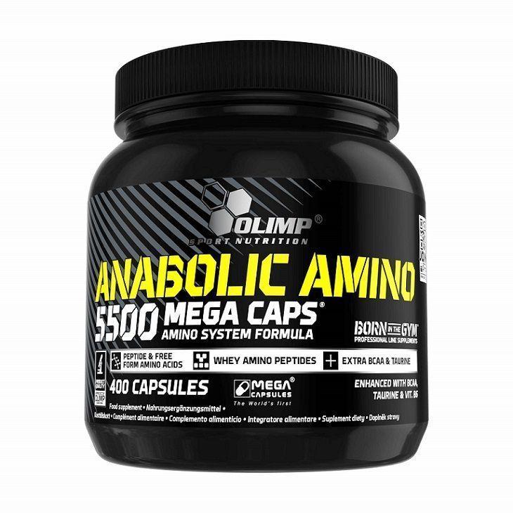 Аминокислоты Anabolic Amino 5500 Mega Caps, Olimp - фото 1 - id-p222713354