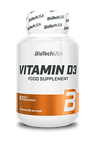 Витамины Vitamin D3 50 мкг, Biotech USA