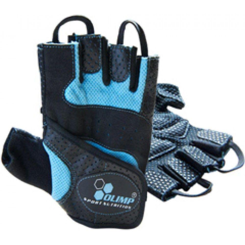 Перчатки Olimp Fitness STAR gloves, р-р L, синий - фото 1 - id-p222636598