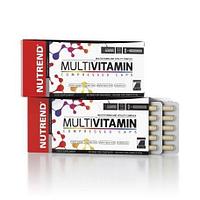 Витамины MULTIVITAMIN COMPRESSED Nutrend, 60 кап